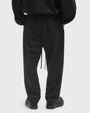 Pantaloni FEAR OF GOD, White Logo Embroidered, Black