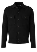 Cardigan GRAN SASSO,  wool Black