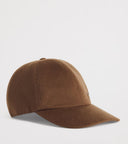 Sapca Paul & Shark, cashmere Baseball Cap, Brown