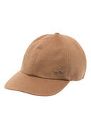 Sapca Paul & Shark, cashmere Baseball Cap, Brown