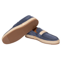 Loafers ROSSI, Timeless Eleganc, Light Blue