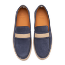 Loafers ROSSI, Timeless Eleganc, Light Blue