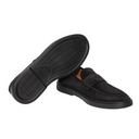 Loafers ROSSI, Timeless Elegance, Suede, Black