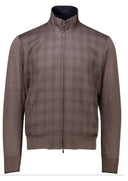 Jacheta Paul & Shark , vest brown checked wide fit