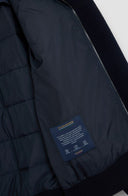 Jacheta PAUL&SHARK, Zip-up cardigan in Soft Cool Touch wool with Typhoon® Re-4x4 Stretch details