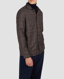 Camasa Paul & Shark,Wool overshirt with checkered pattern