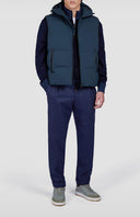 Pantaloni Paul & Shark,Wool blend trousers with pleats