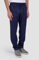 Pantaloni Paul & Shark,Wool blend trousers with pleats
