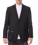 Sacou KARL LAGERFELD, Buzunar Over, Logo Brand Black