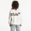 Pulover OFF WHITE,Bookish Shared Logo Knit Crewneck
