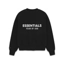 Bluza FEAR OF GOD, ESSENTIALS Classic Fit Fleece Crewneck, Black