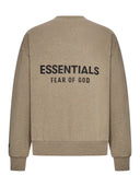 Bluza FEAR OF GOD, ESSENTIALS, Ribbed Cuffs, Beige