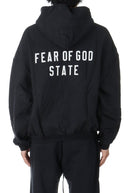 Hanorac FEAR OF GOD, Heavy Fleece Fullzip, Black