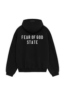 Hanorac FEAR OF GOD, Heavy Fleece Fullzip, Black
