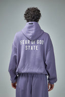 Hanorac FEAR OF GOD, Heavy Fleece Fullzip, Lavender