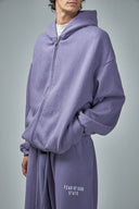 Hanorac FEAR OF GOD, Heavy Fleece Fullzip, Lavender