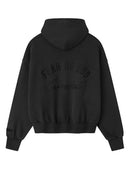 Hanorac FEAR OF GOD, ESSENTIALS Classic zip-up hoodie, vintage black