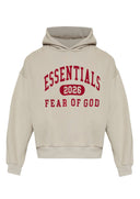 Hanorac FEAR OF GOD,  Essentials GREY Sweatshirt with logo