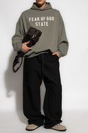 Hanorac FEAR OF GOD, Essentials GREEN Hoodie