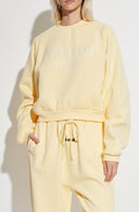 Bluza FEAR OF GOD, Essentials YELLOW Sweatshirt with embroidered logo