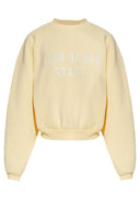 Bluza FEAR OF GOD, Essentials YELLOW Sweatshirt with embroidered logo