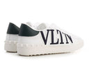 Sneakers VALENTINO, Open Leather, Alb