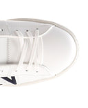 Sneakers VALENTINO, Open Leather, Alb