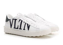 Sneakers VALENTINO, Open Leather, Alb