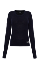 Bluza DSQUARED2, BLUE Wool top, Bleumarin