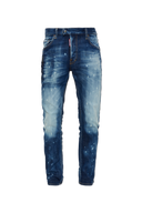 Jeans DSQUARED2 Skater Slim Fit – Albastru