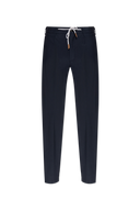 Pantaloni ELEVENTY, Tapered leg trousers, Bleumarin