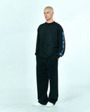 Tricou HOPEIUM Varsity cu maneca lunga – Gri