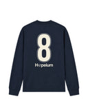 Tricou HOPEIUM Gandhi Football Club cu maneca lunga – Bleumarin