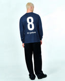 Tricou HOPEIUM Gandhi Football Club cu maneca lunga – Bleumarin