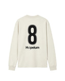 Tricou HOPEIUM Gandhi Football Club cu maneca lunga – Alb