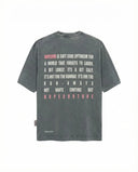 Tricou HOPEIUM Text Tee – Gri