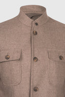 Jacheta GRAN SASSO,flannel wool - dove gray
