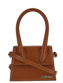 Geanta JACQUEMUS, Le Chiquito Moyen Signature, Maro
