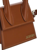 Geanta JACQUEMUS, Le Chiquito Moyen Signature, Maro