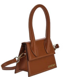 Geanta JACQUEMUS, Le Chiquito Moyen Signature, Maro