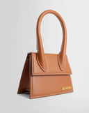 Geanta JACQUEMUS, Le Chiquito Moyen Signature, Brown