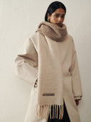 Esarfa JACQUEMUS The Moisson – Bej