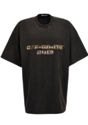 Tricou OFF WHITE, Black Digit Bacchus. Black