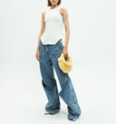 Blugi THE ATTICO, Vintage Deisgn, Oversized, Blue