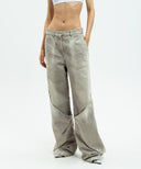 Blugi THE ATTICO, Vintage Deisgn, Oversized, Grey
