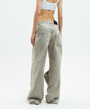 Blugi THE ATTICO, Vintage Deisgn, Oversized, Grey