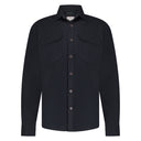 CAMASA SEVEN DIALS, Overshirt Reggie, Vascoza, Negru
