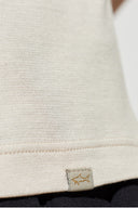 Tricou PAUL&SHARK, cream Crew neck T-shirt