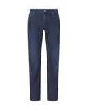BLUGI CORNELIANI, Stretch Denim, Classic, Blue
