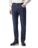 BLUGI CORNELIANI, Stretch Denim, Classic, Blue